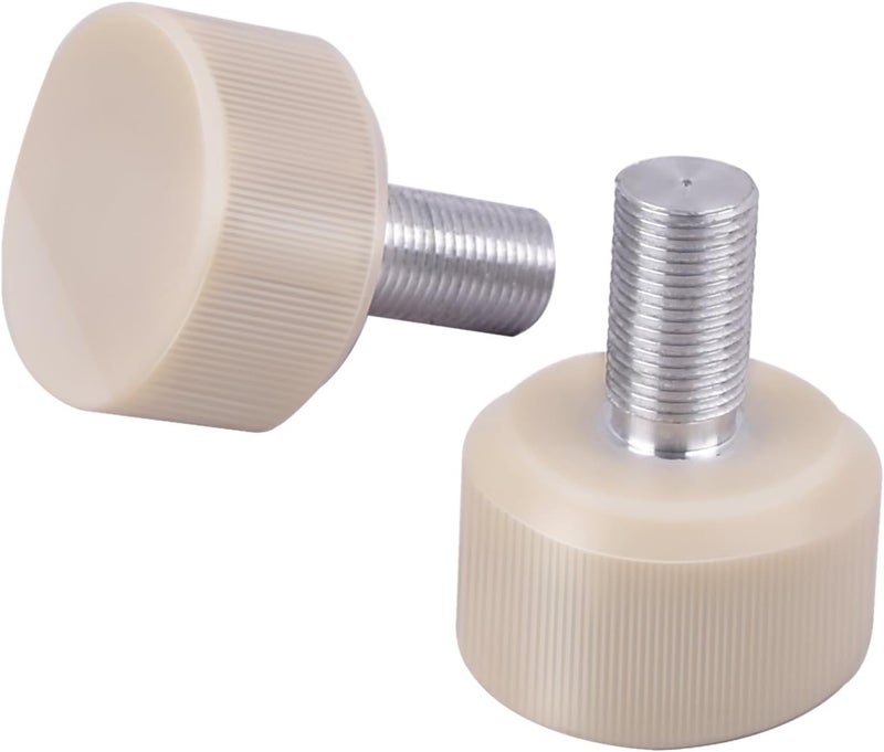 Ciuouient 122907 Toe Stops - Natural Rubber Roller Skate Toe Stoppers - Long Stem Length of 30mm - Image 1